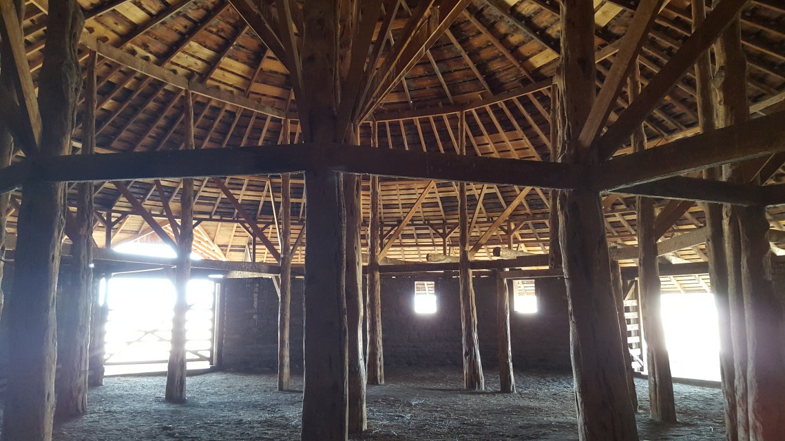 Round barn Highway 205 Oregon 16.03.1620160316_155320