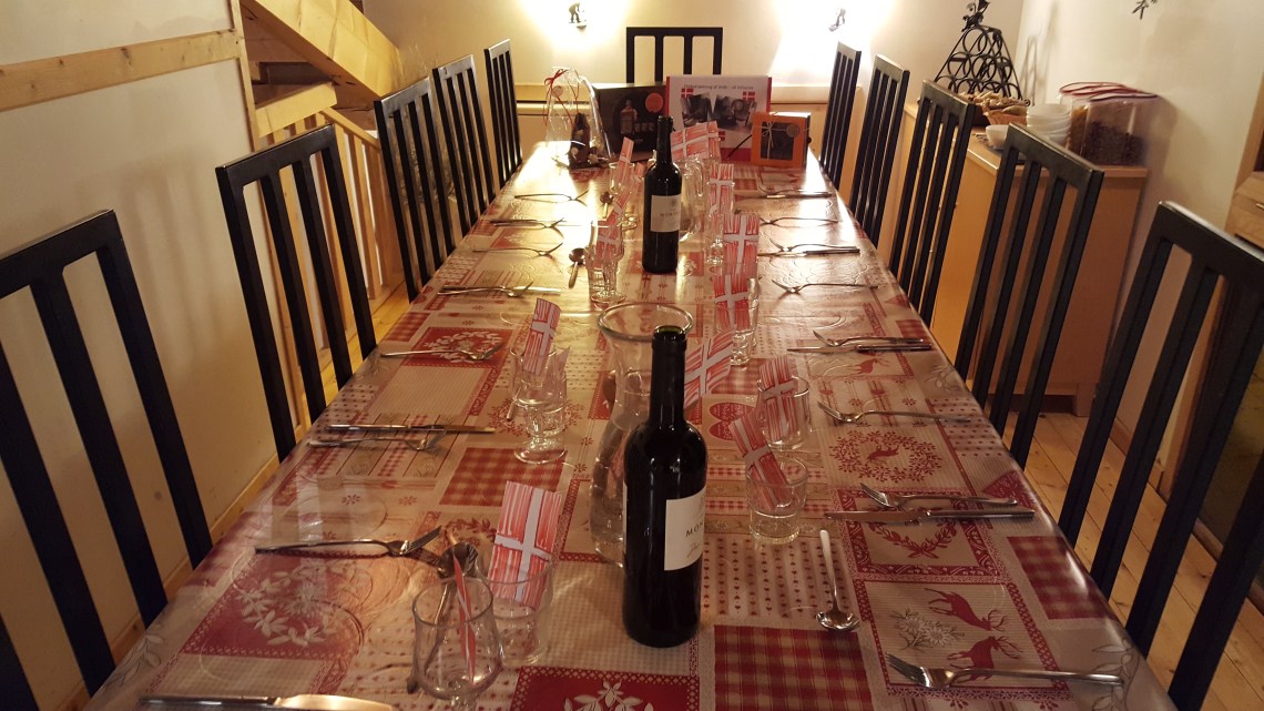 Dinner table Feb 2017