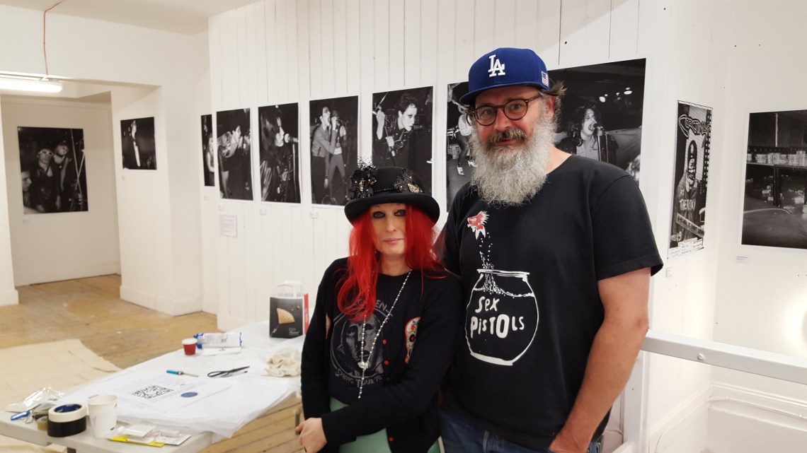 Jane &amp; Chris Preparing the Roxy Launch London April 201720170421_173905