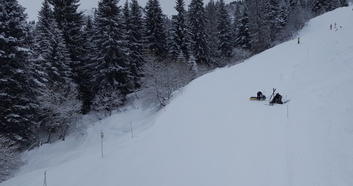 Accident on the slopes 01.01.18